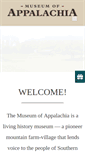 Mobile Screenshot of museumofappalachia.org
